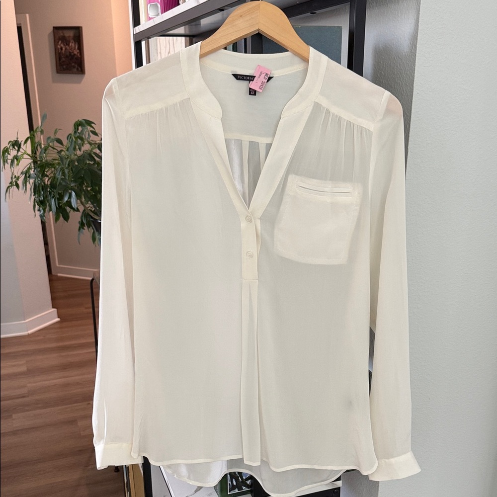 Victoria's Secret Cream Blouse